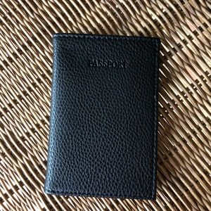 Passport Cases Pebbled Faux Leather